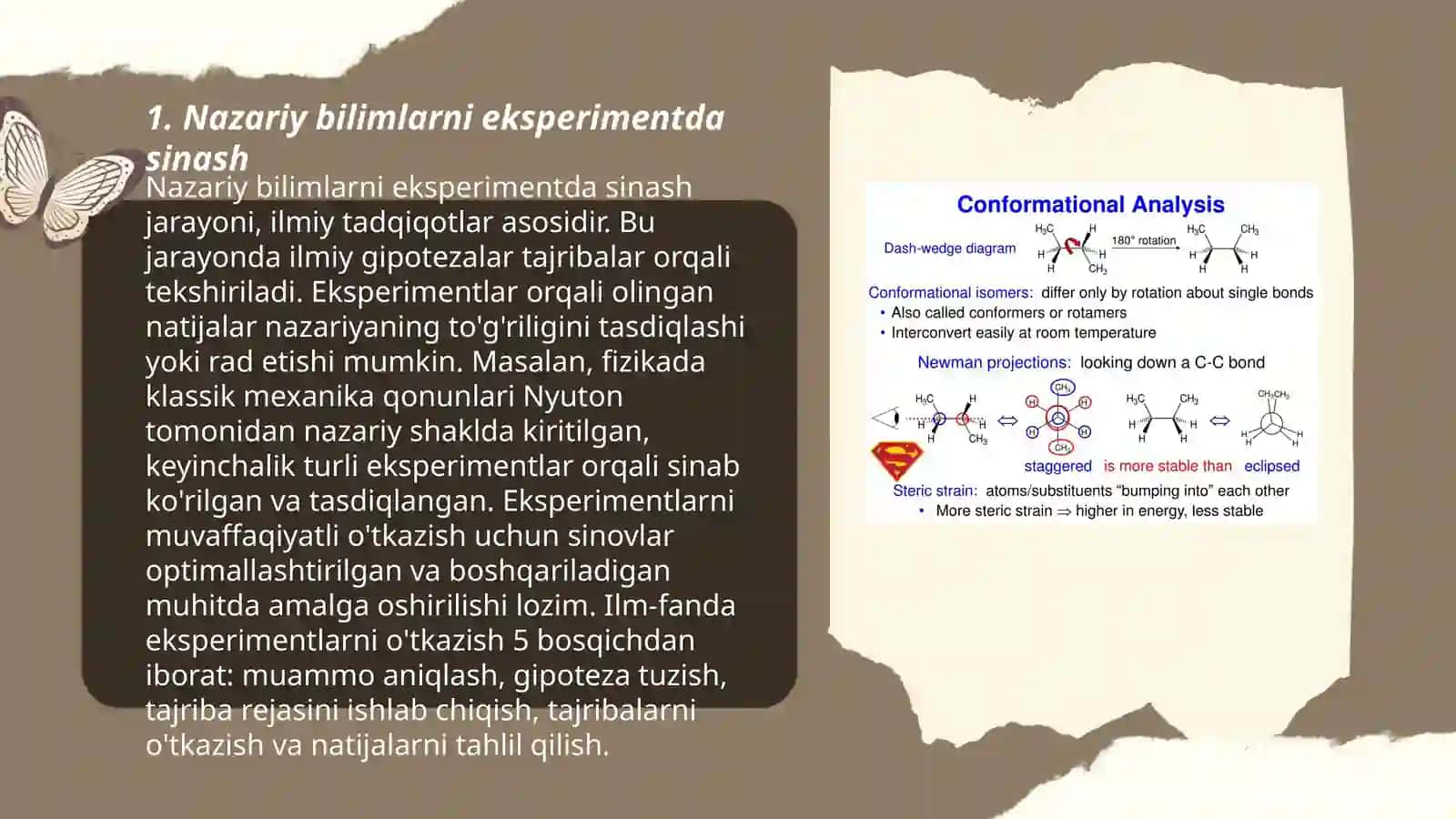 Idrok turlarini eksperimental tahlil qilish 3