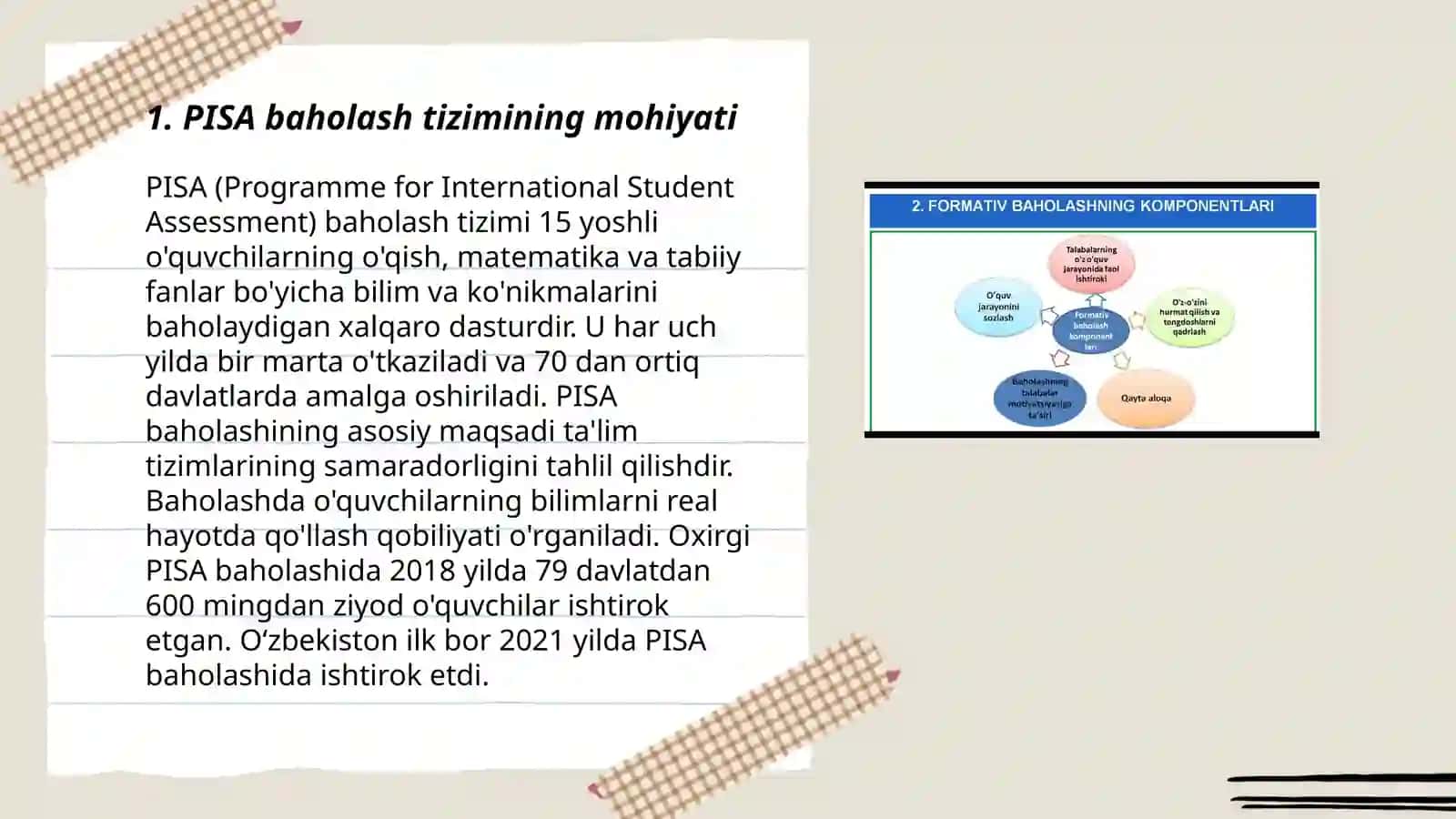 PISA baholash tizimi 3