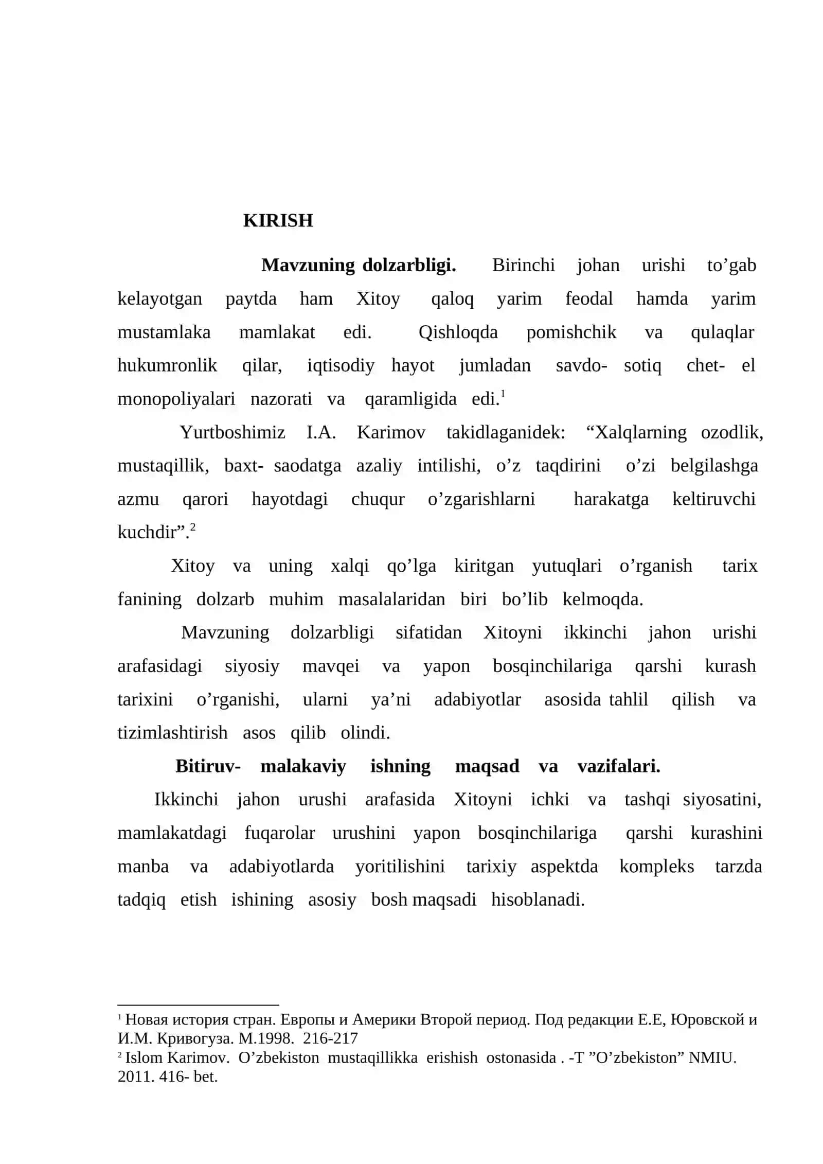 XX asr birinchi yarmida Xitoy 3