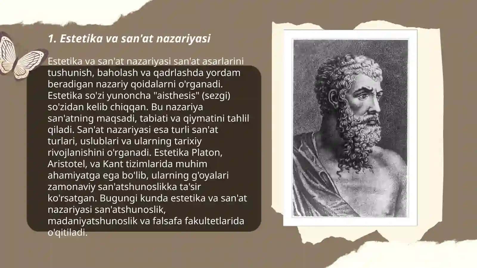 Nafosat Falsafasi (Estetika) 3