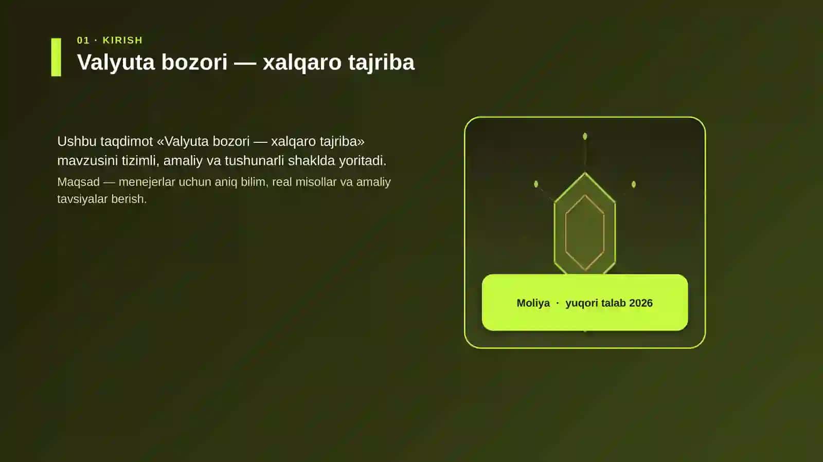 Valyuta bozori — xalqaro tajriba 3