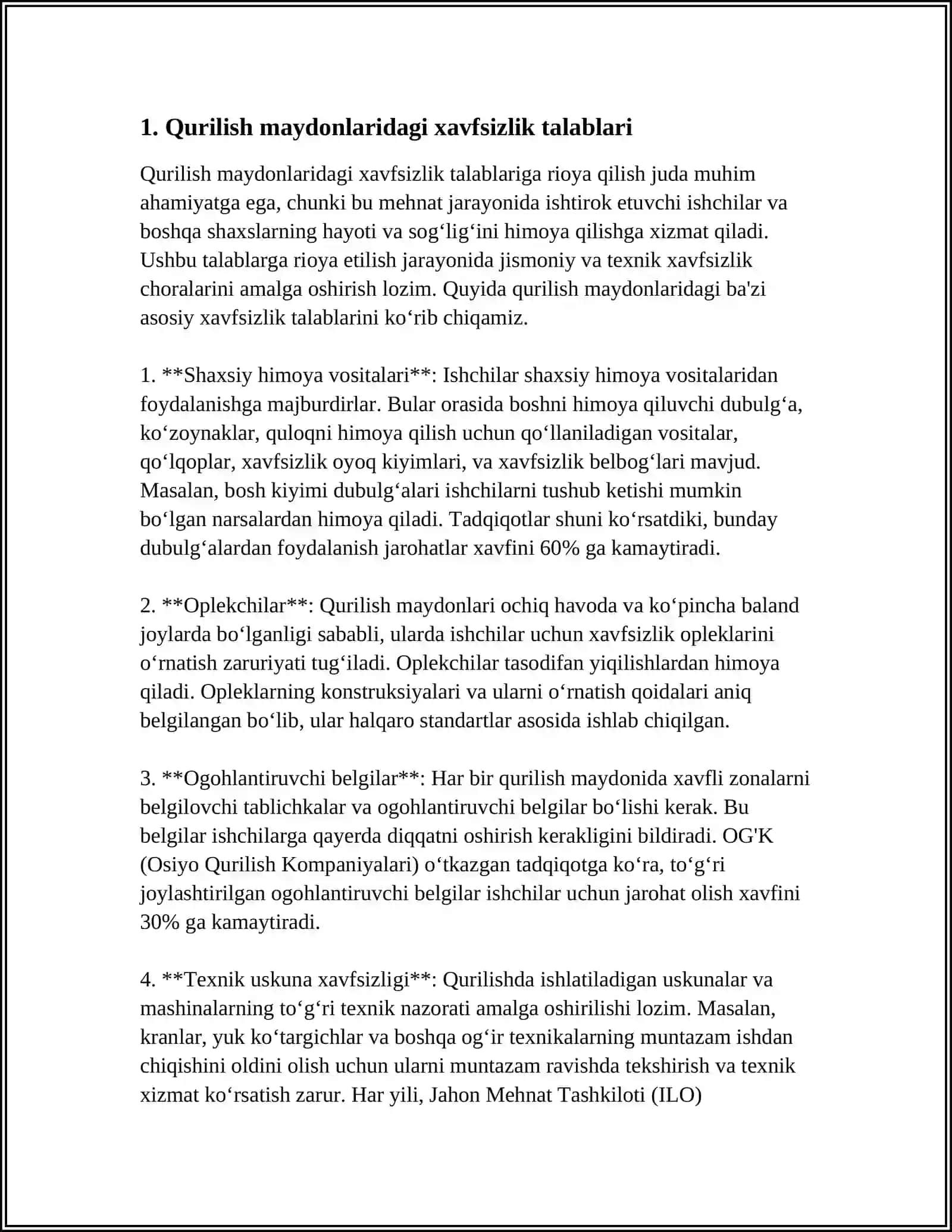 SANOQ SISTEMALARI. TEXNIKA XAVFSIZLIGI 3