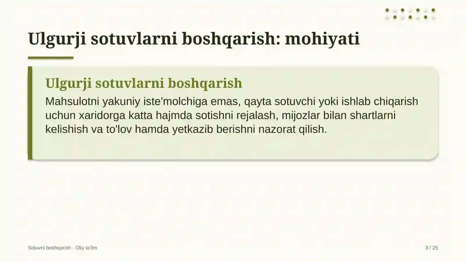 dorixonalarda ulgurji sotuvlarni boshqarish 1468 3