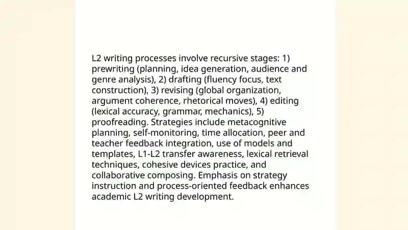 Language and language 2 writing. Learning to write and writing in academic contexts 3