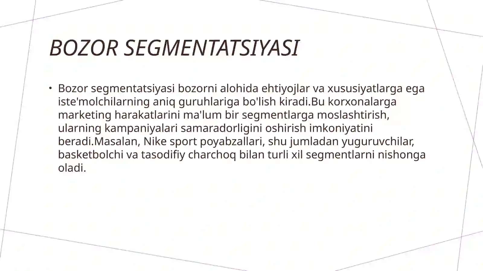 Strategik marketing 3