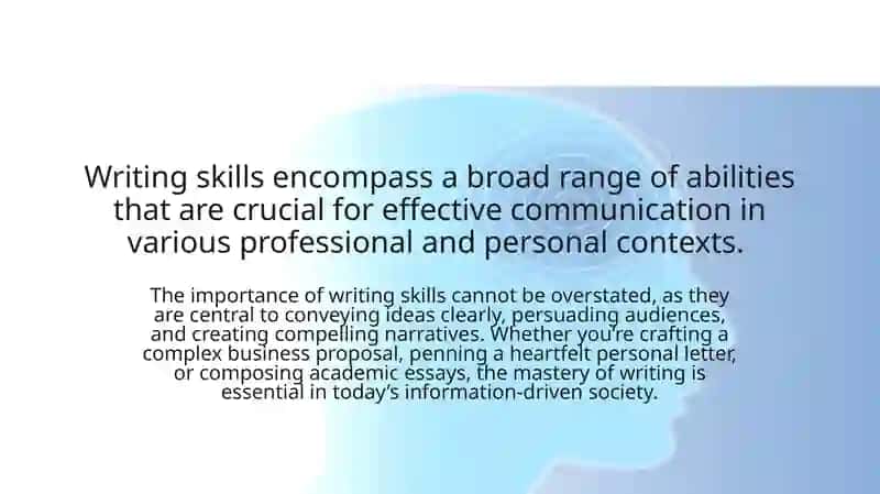 Writing Skills 3