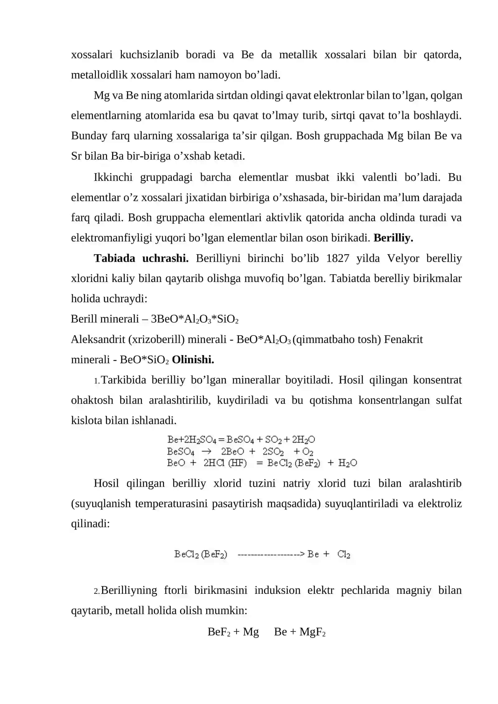 II – gurux bosh guruxchasi elеmеntlari 3