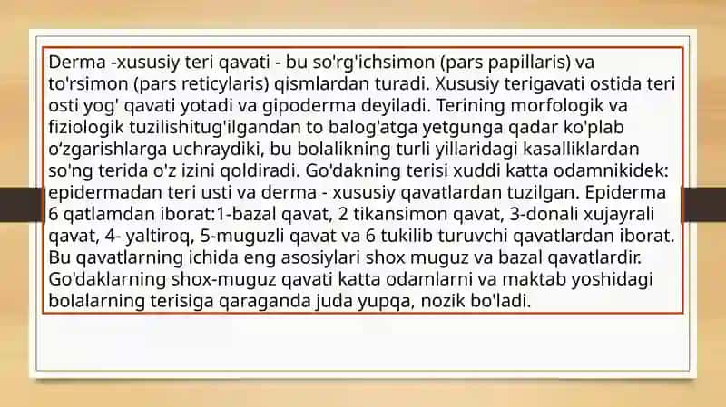 Go'dakning terisi 3