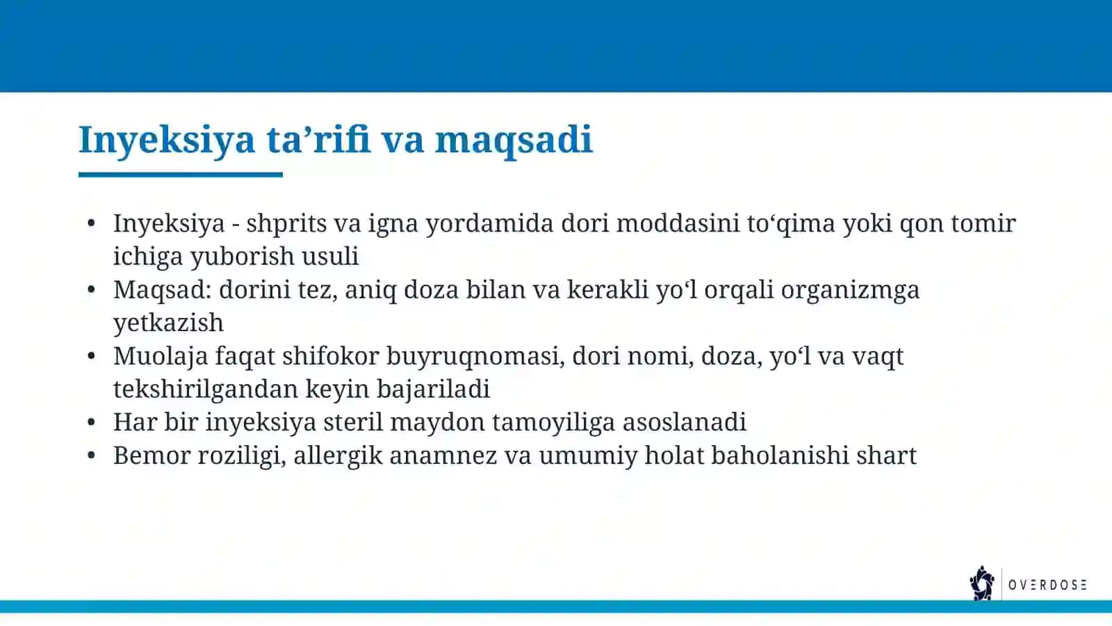 Tibbiyot Kasbiga Kirish 3