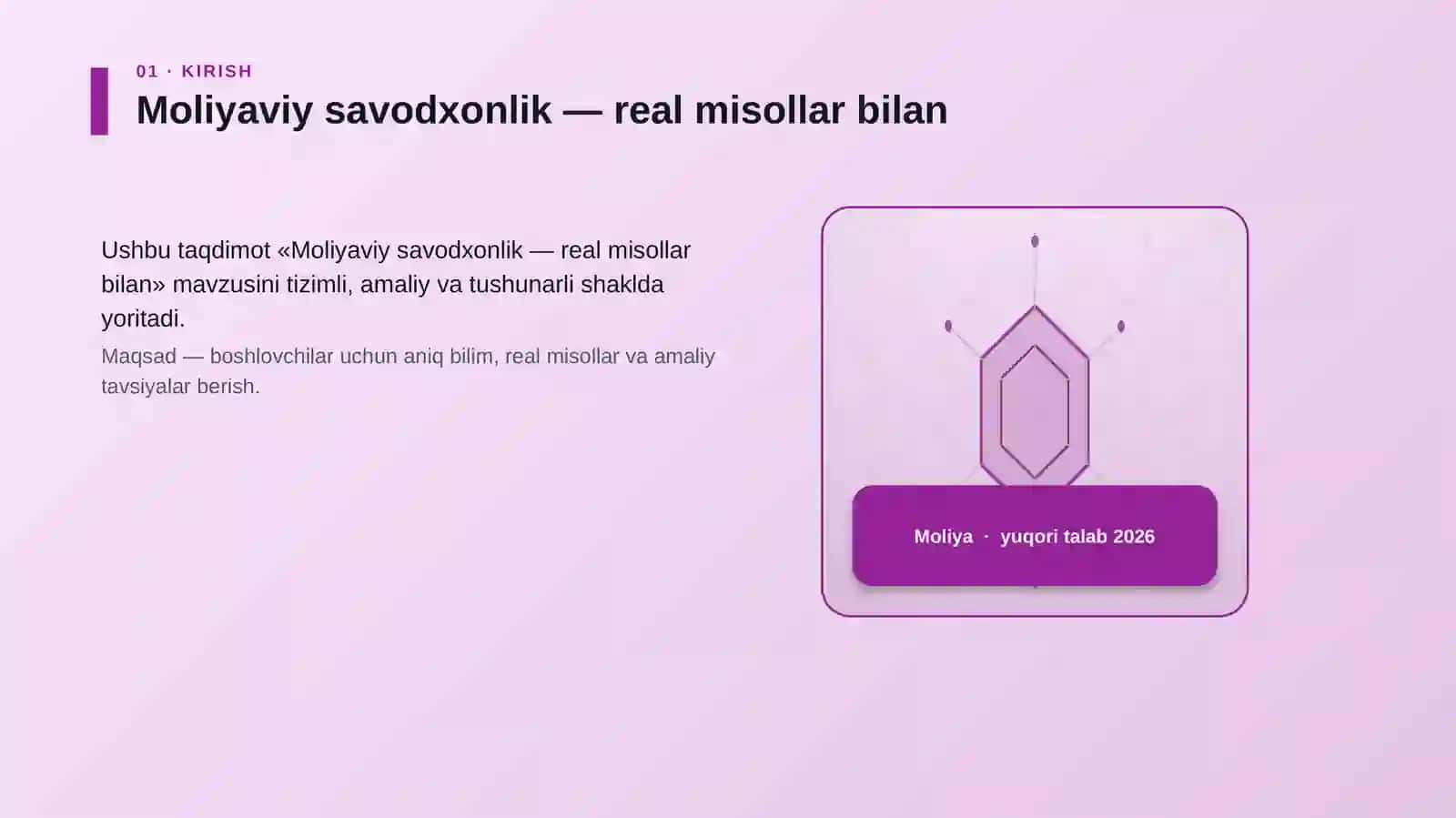 Moliyaviy savodxonlik 3