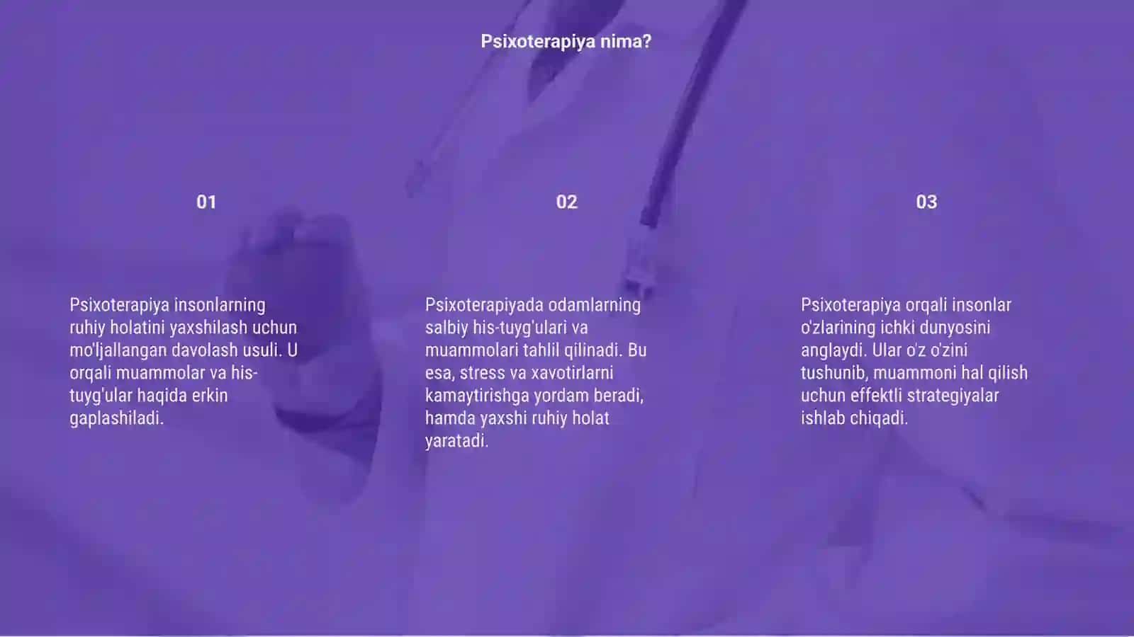 Psixoterapiya haqida 3