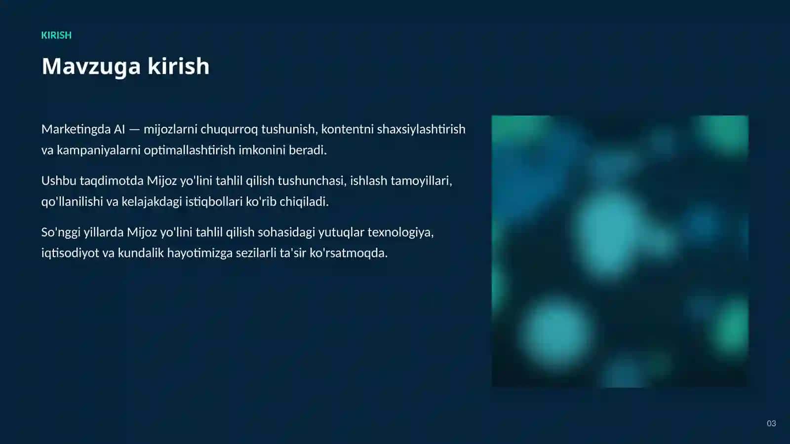 SUN'IY INTELLEKT • AI MARKETING VA SAVDODA 3