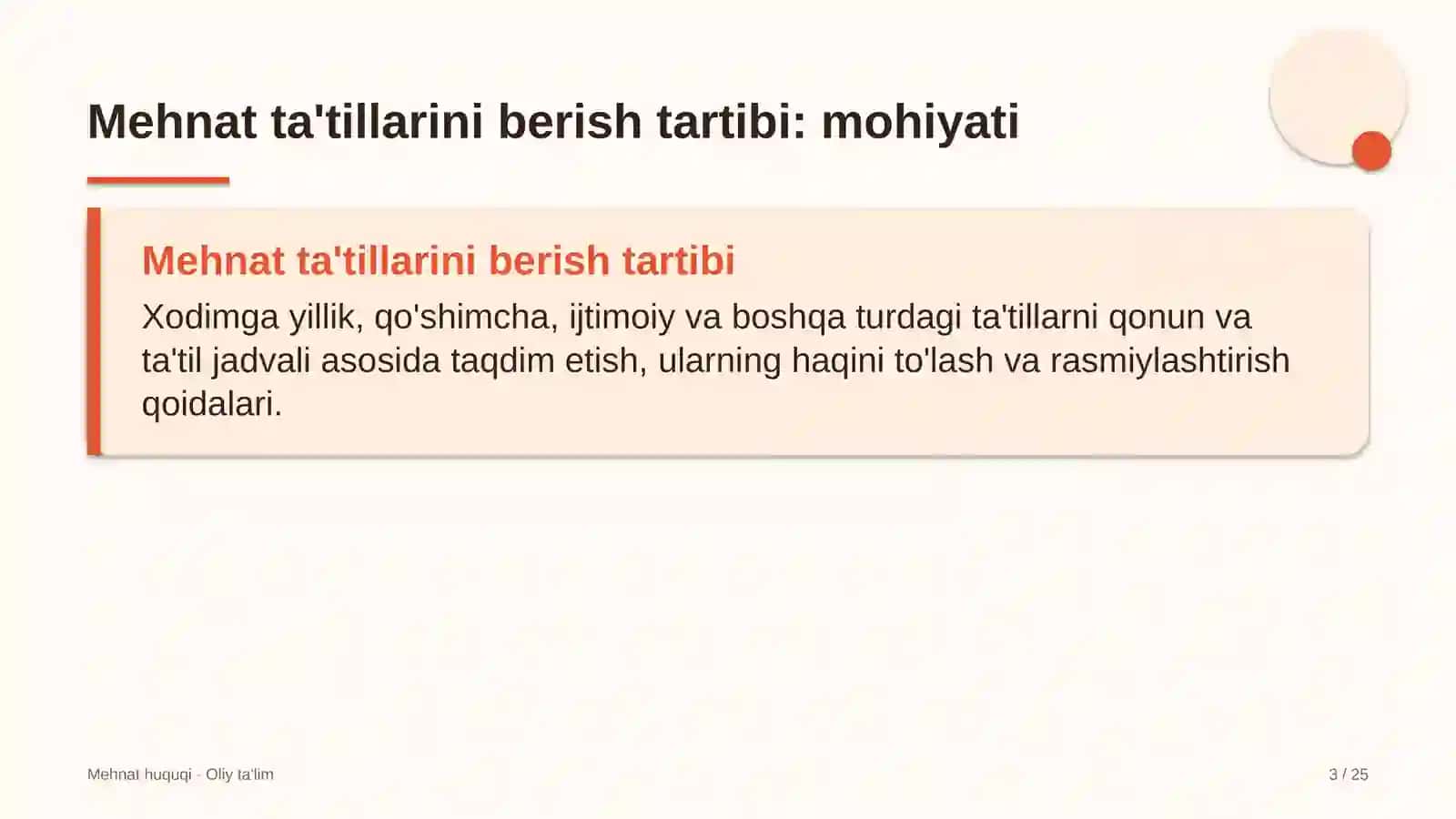 Kinostudiyalarda mehnat ta'tillarini berish tartibi 3