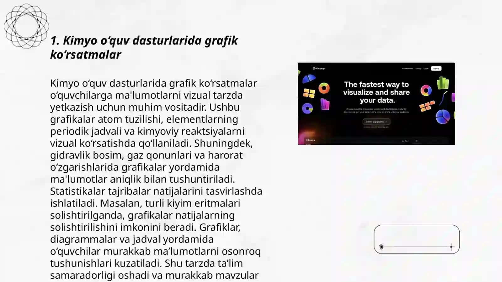 Kimyoda grafik dasturlar 3