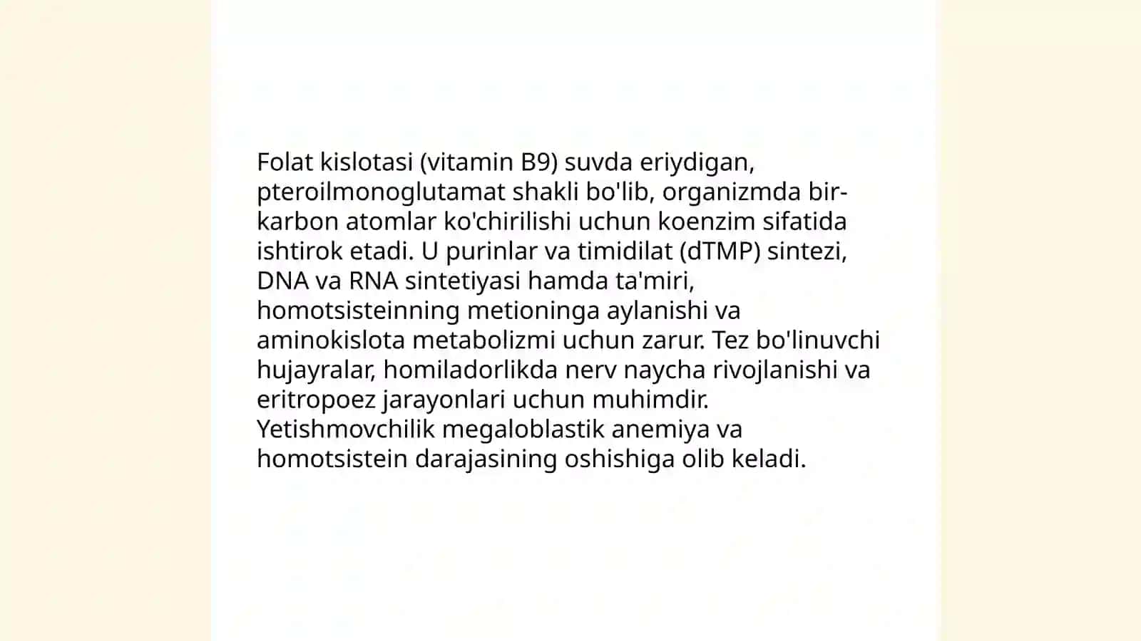 Folat kislotasi 3