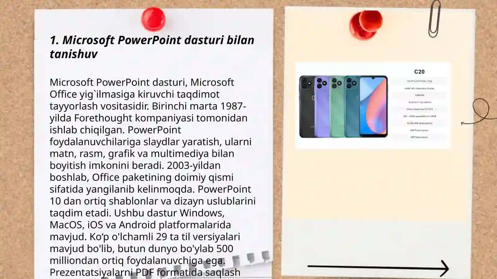Microsoft PowerPoint dasturi bilan tanishuv 3