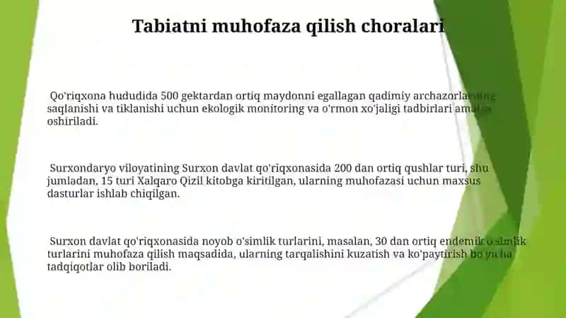 Surxon Davlat Qoʻriqxonasi 3