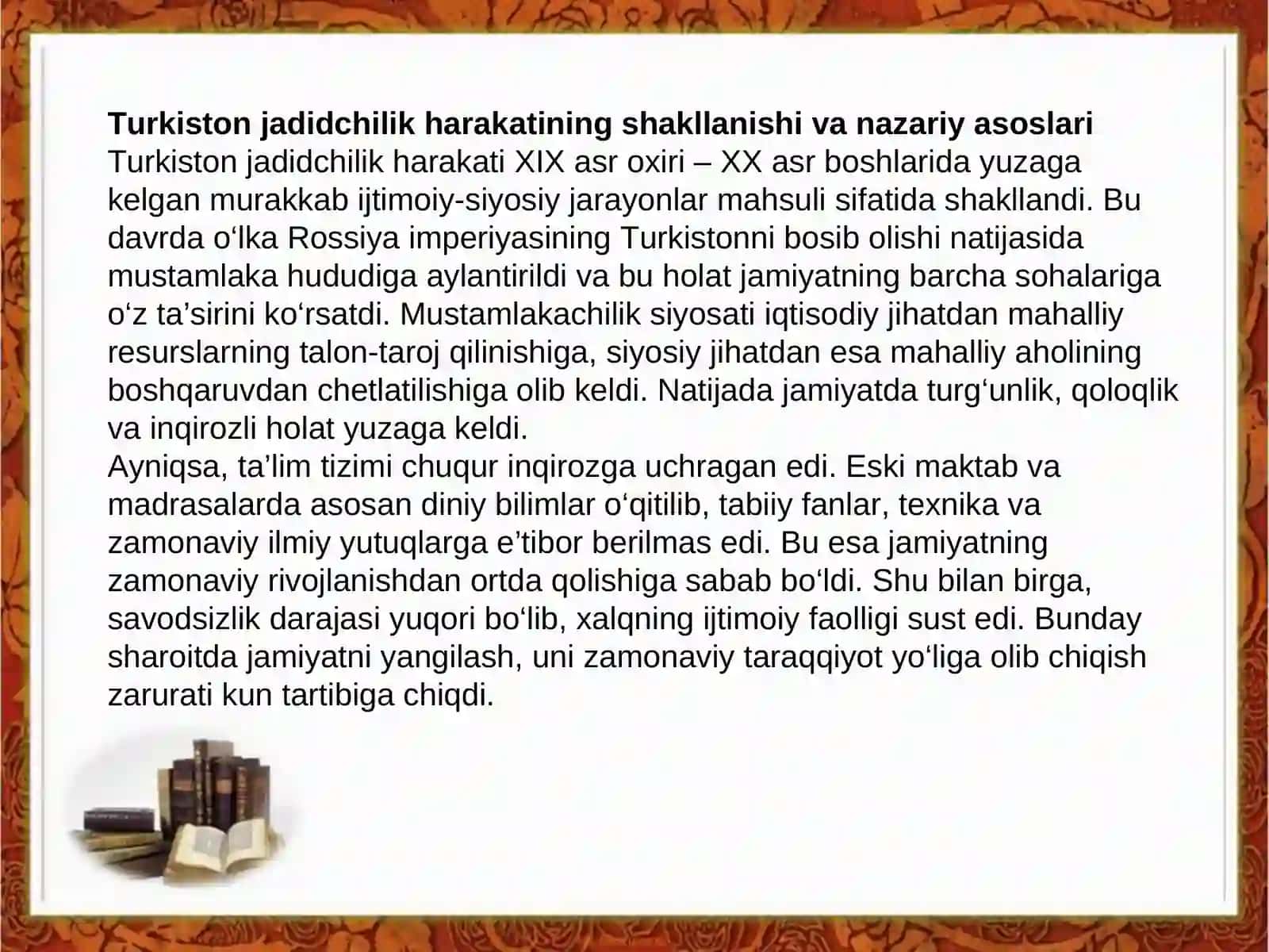 Turkiston jadidlari faoliyati 3