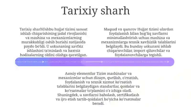 Mashina Va Mexanizimlar Uchun Texnika Havfsizligi Talablari Keltiriladigan Meyoriy Hujjatlar Tizimi 3