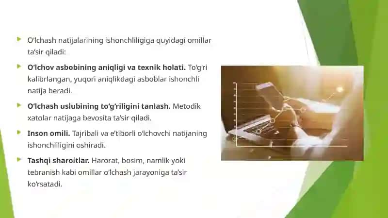O‘lchash natijalarining ishonchli ehtimolligini aniqlash 3