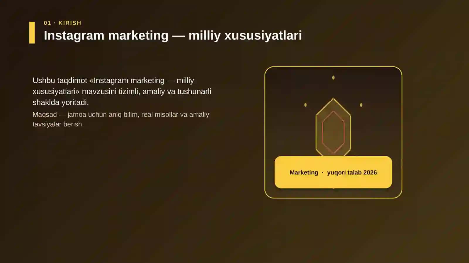 Instagram marketing — milliy xususiyatlari 3