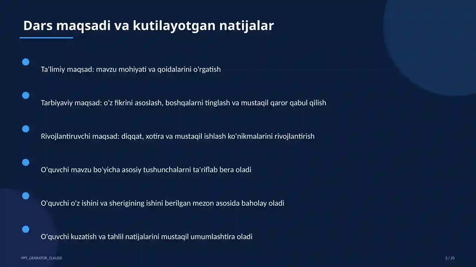 Robototexnika va Arduino konstruktorlari (9-sinf) 3