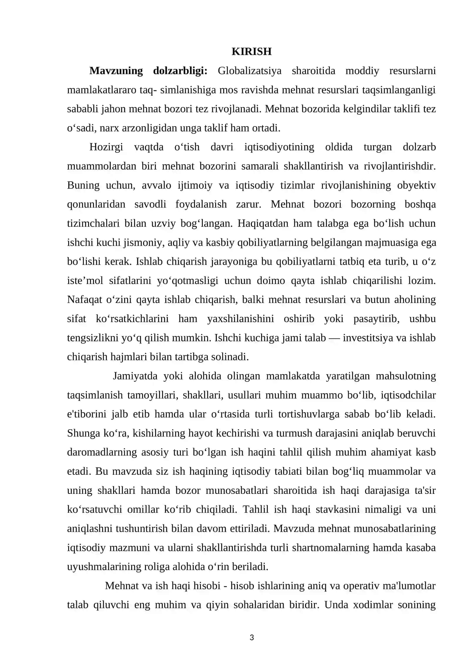 SANOATDA KADRLAR VA MEHNATGA HAQ TO‘LASH 3