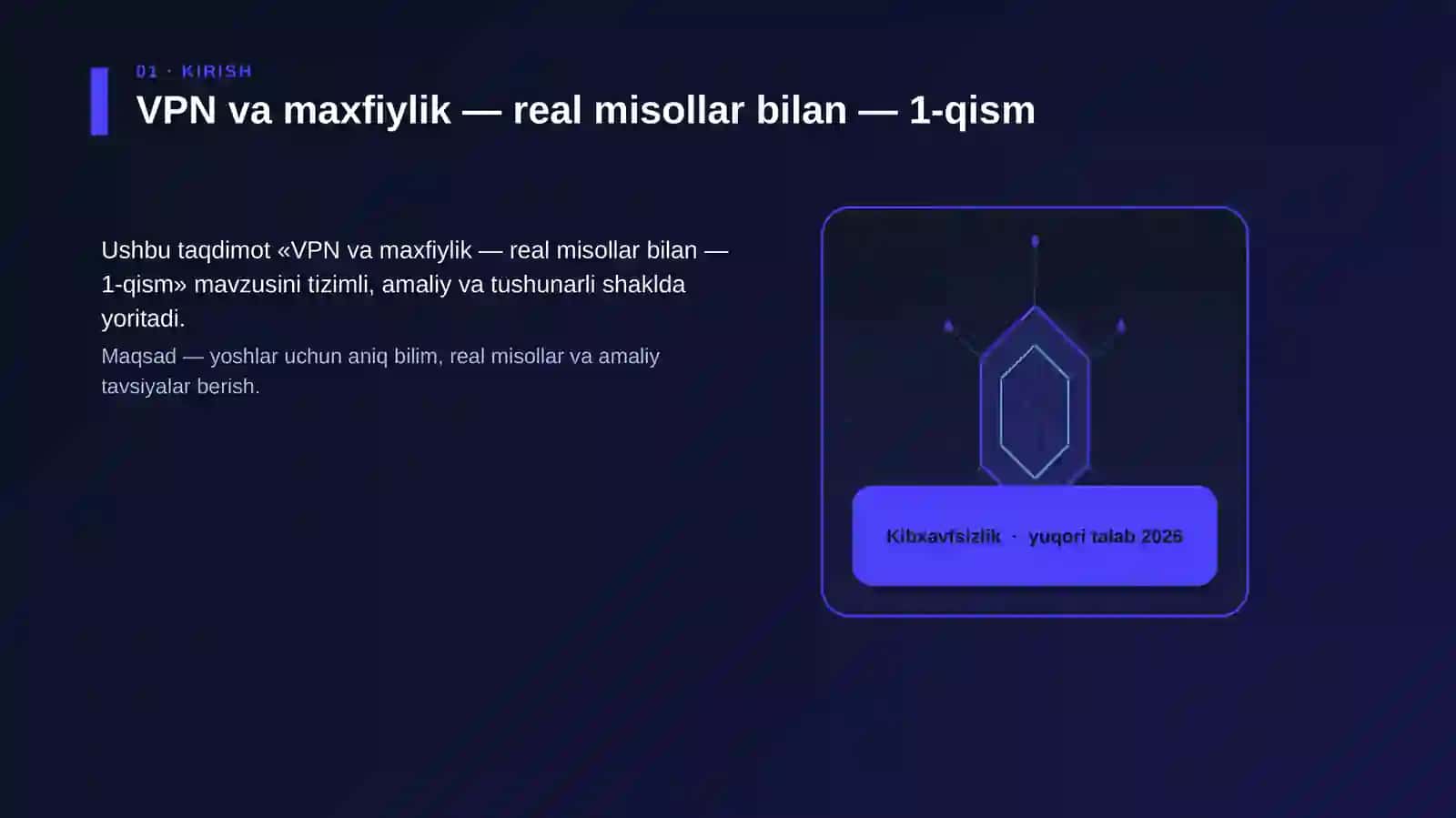 VPN va maxfiylik — real misollar bilan — 1-qism 3