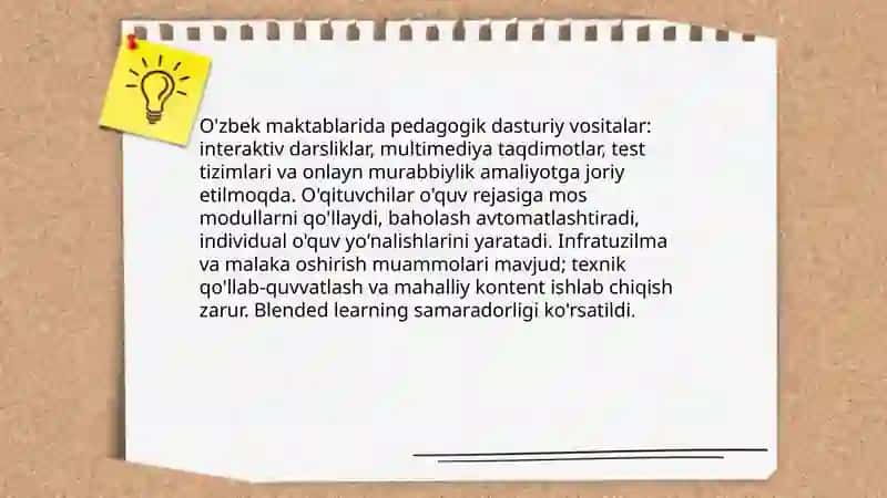 Pedagogik dasturiy vositalardan foydalanish tajribasi 3