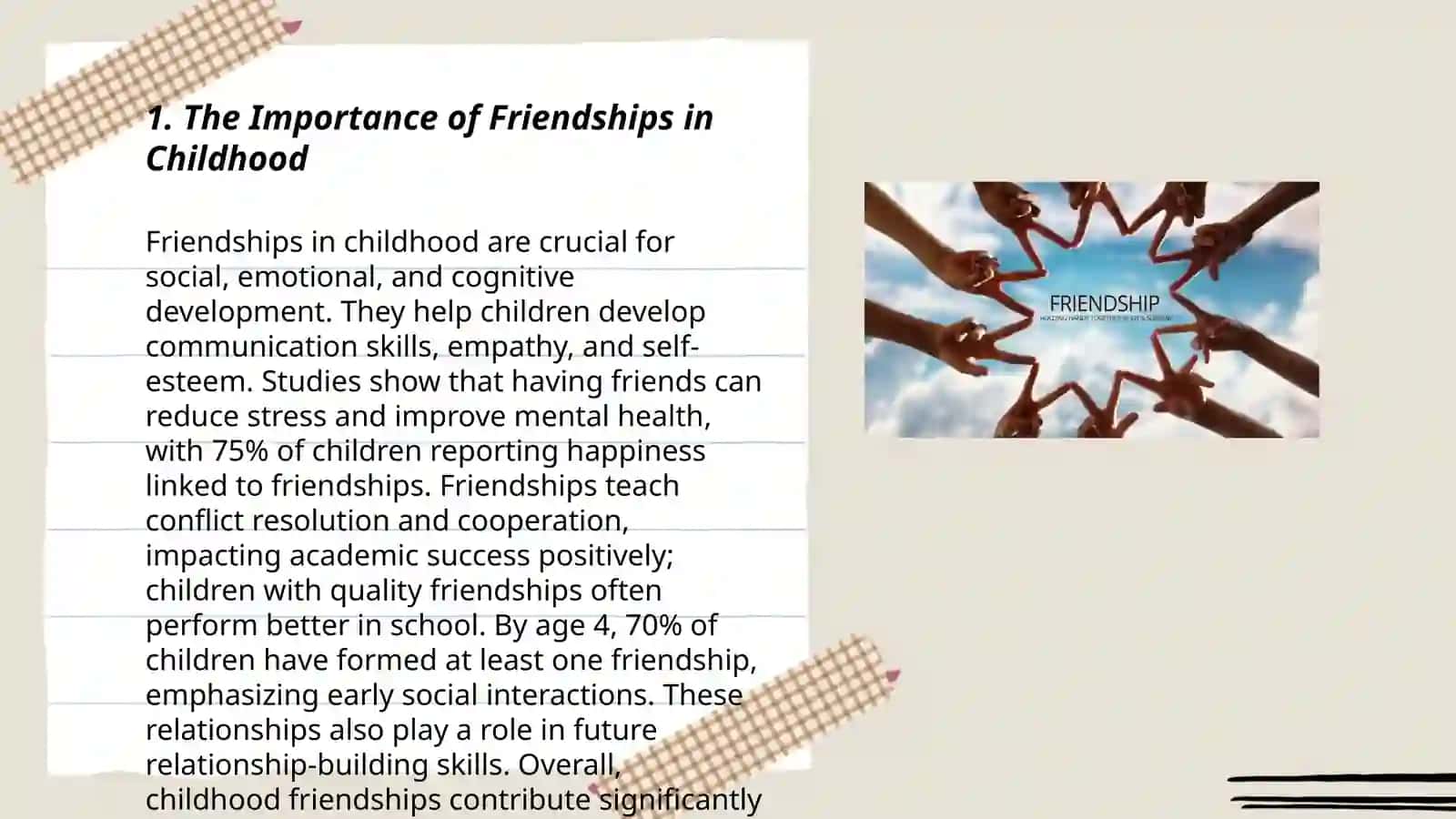 Friendships 3