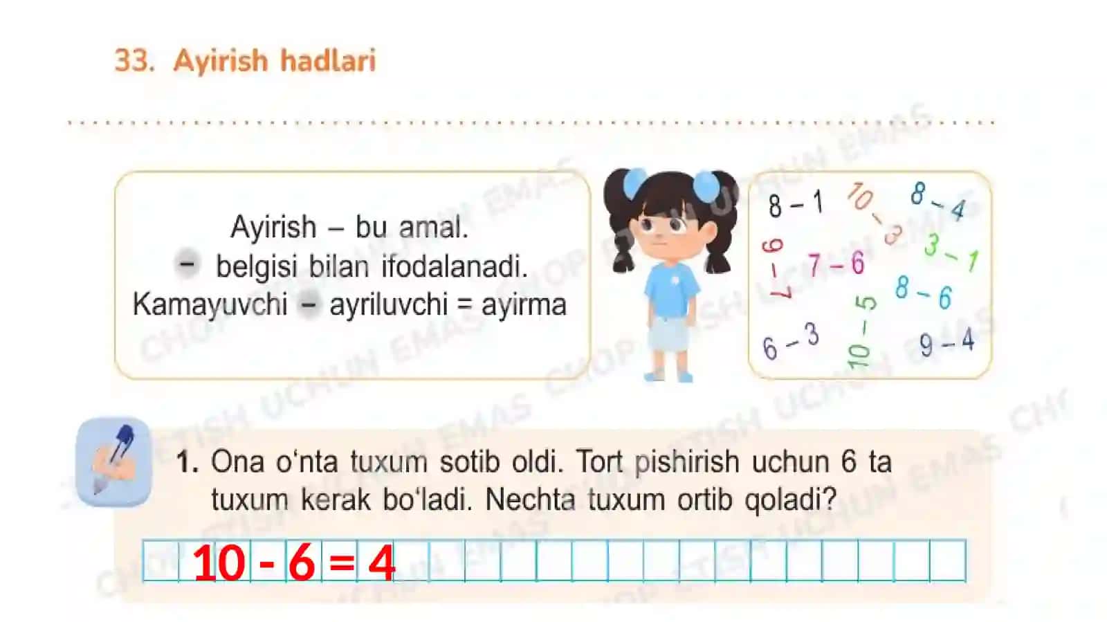 Matematik amaliyot 3