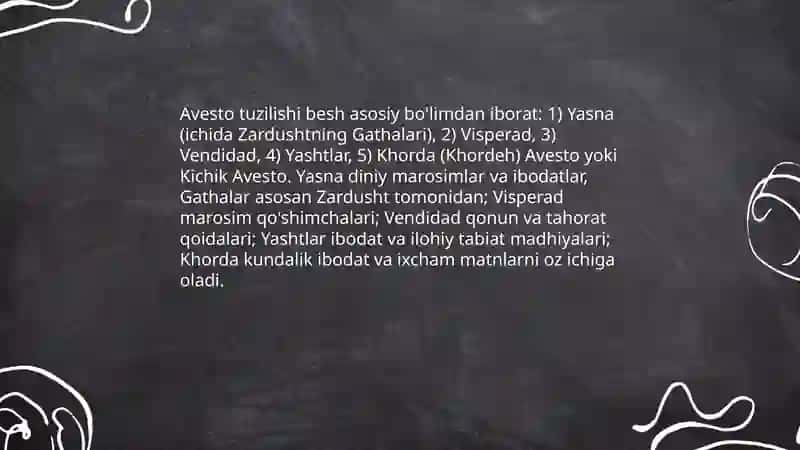 Avesto va zardoshlik 3