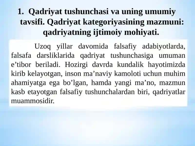 Qadriyattushunchasi 3