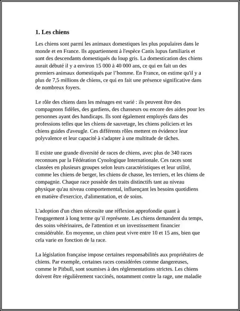 Les chiens 3
