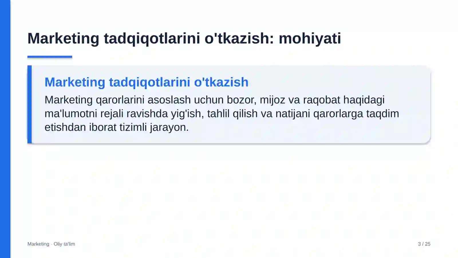 qishloq turizmida marketing tadqiqotlarini o'tkazish 1241 3