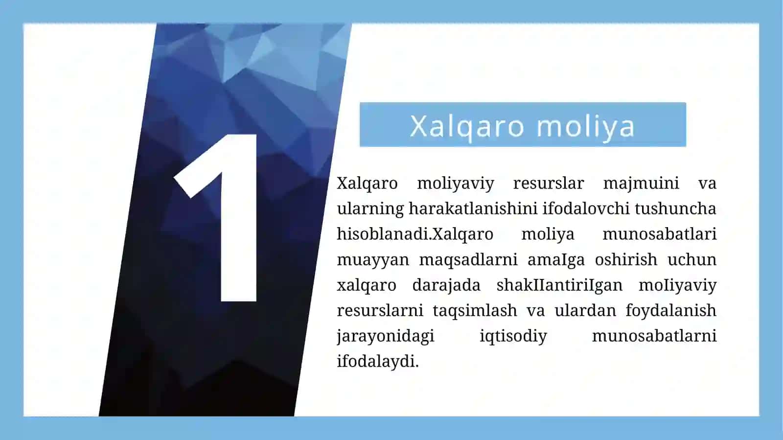 Xalqaro moliya 3