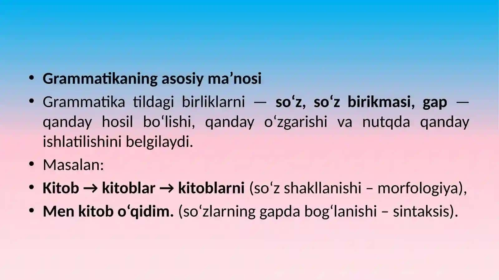 Grammatika 3