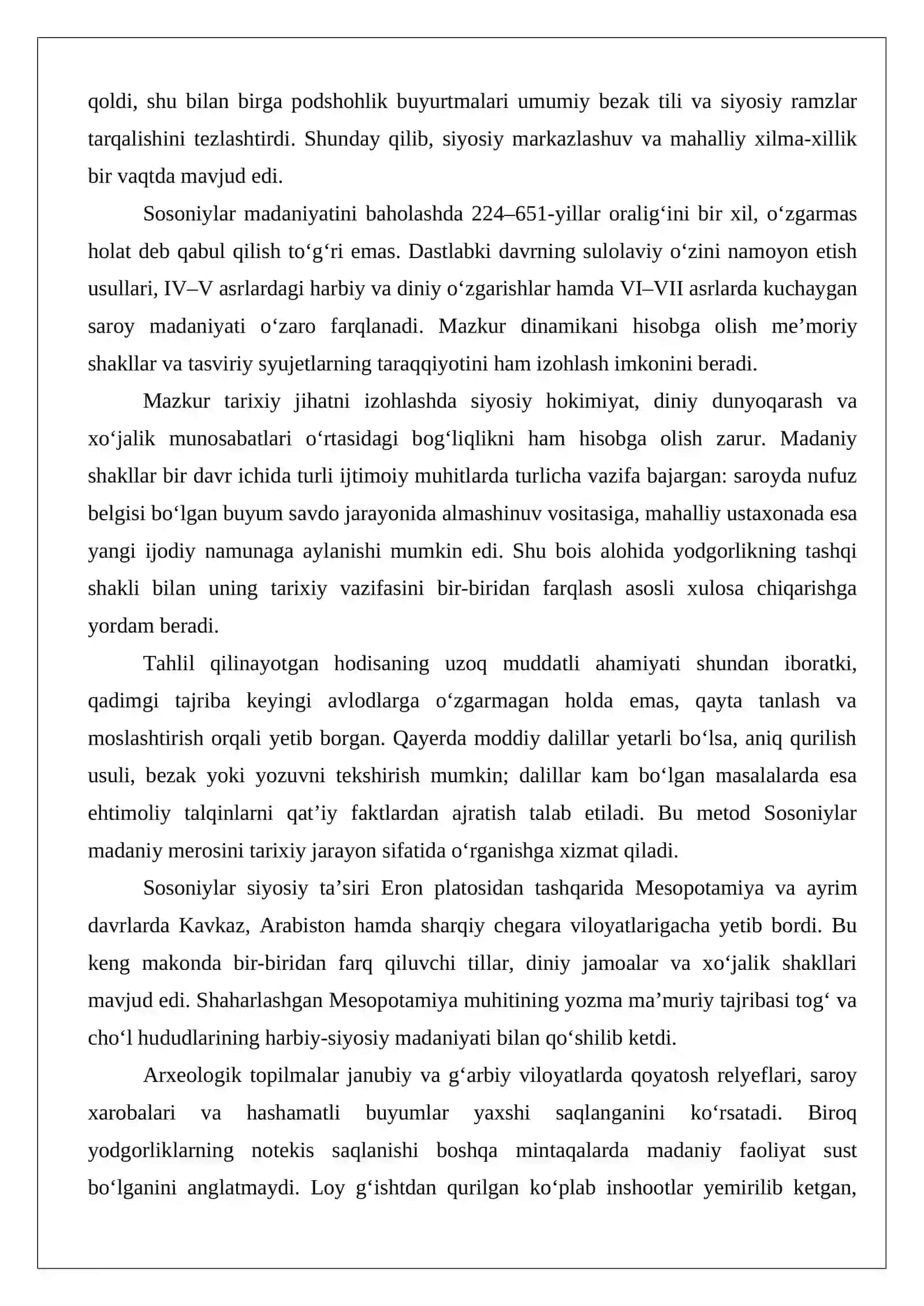 Eronda sosoniylar madaniyati 3