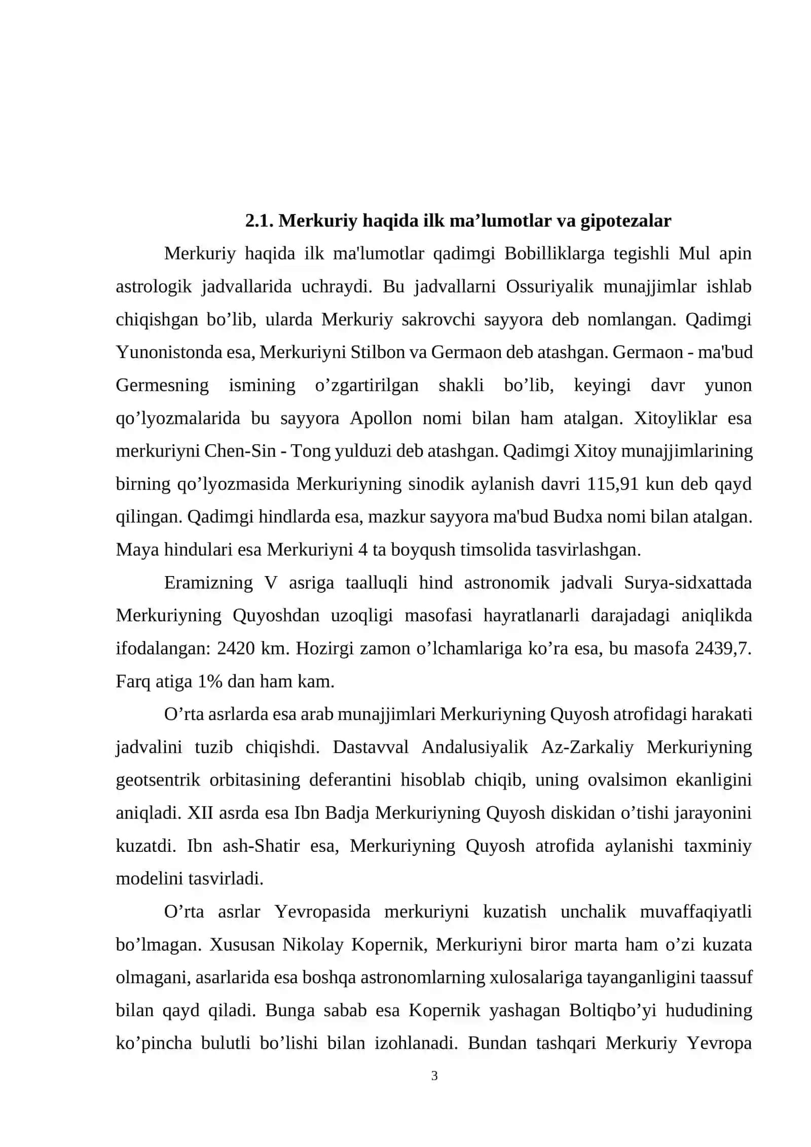 Merkuriy 3