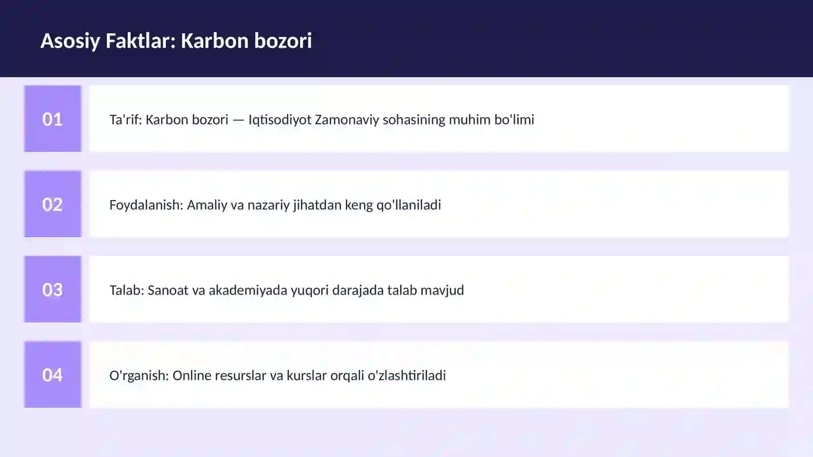 Karbon bozori 3