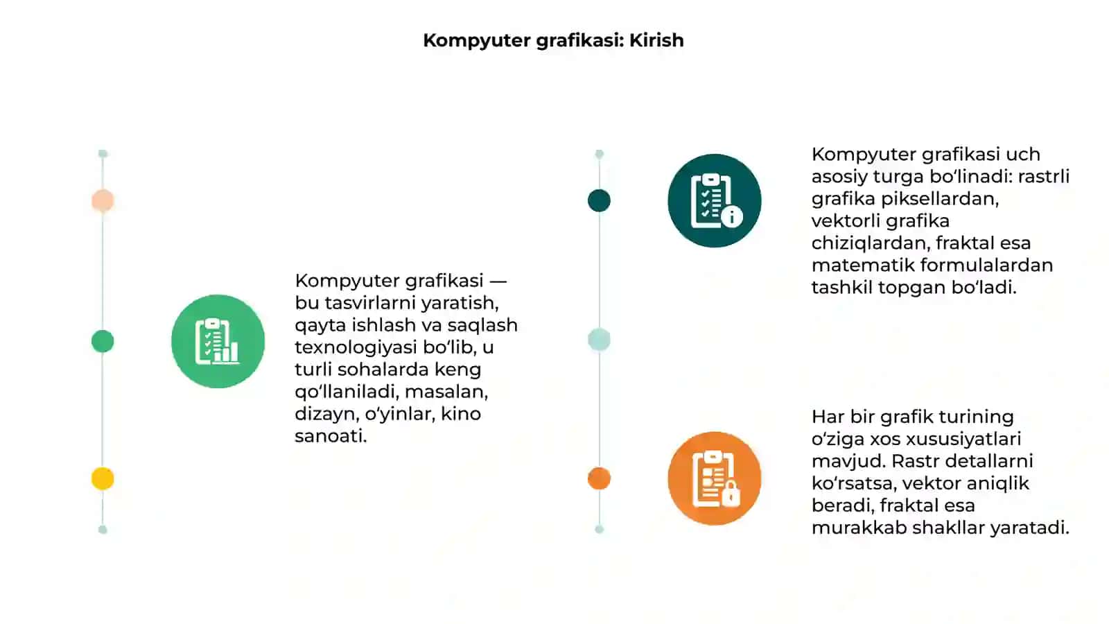 Kompyuter grafikasi va ularning turlari 3