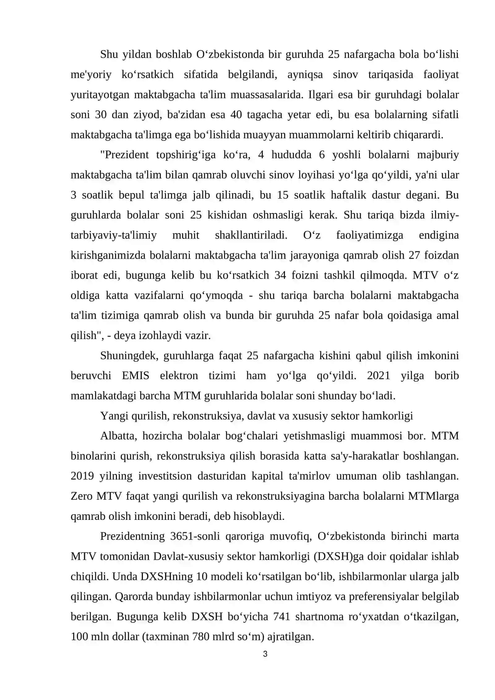 Maktabgacha ta'lim sohasidagi muammolar va yechimlar 3