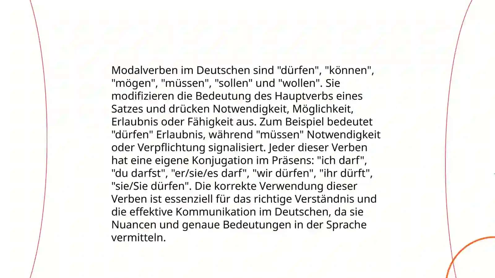 Modal verben 3
