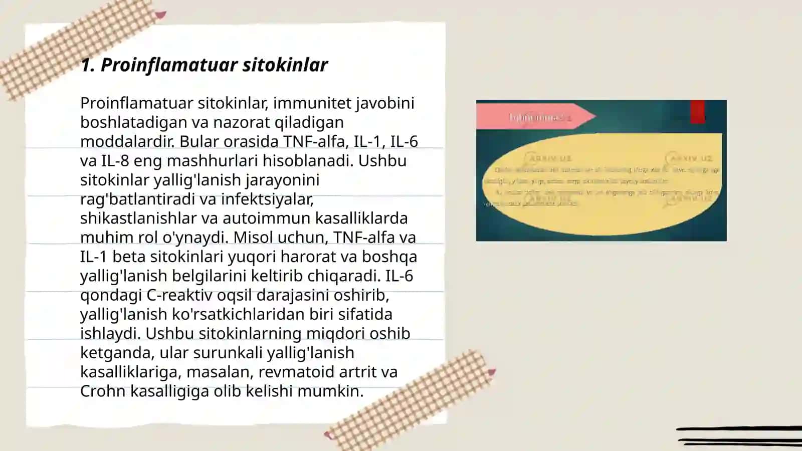 Sitokinlar tasnifi 3