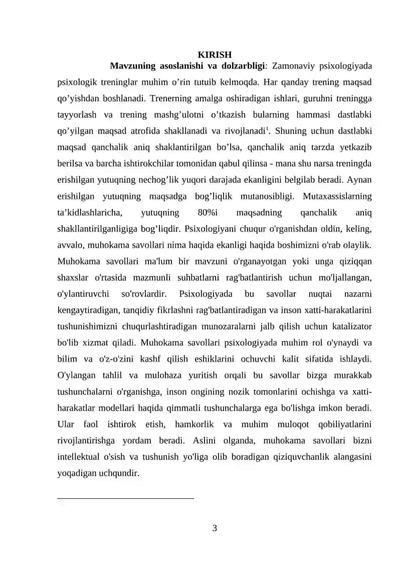 Psixologik trening asoslari 3