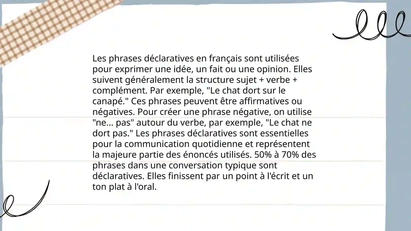 Types selon la structure de la phrase 3