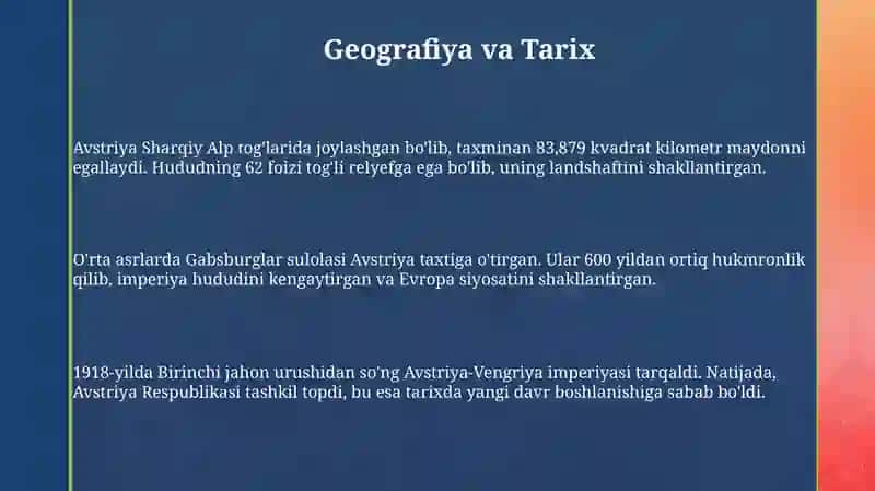 Avstriyavauningxususiyatlari 3