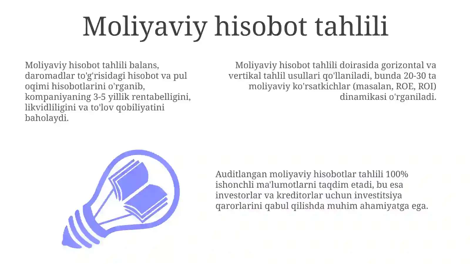 Moliyaviy hisobot tahlili 3
