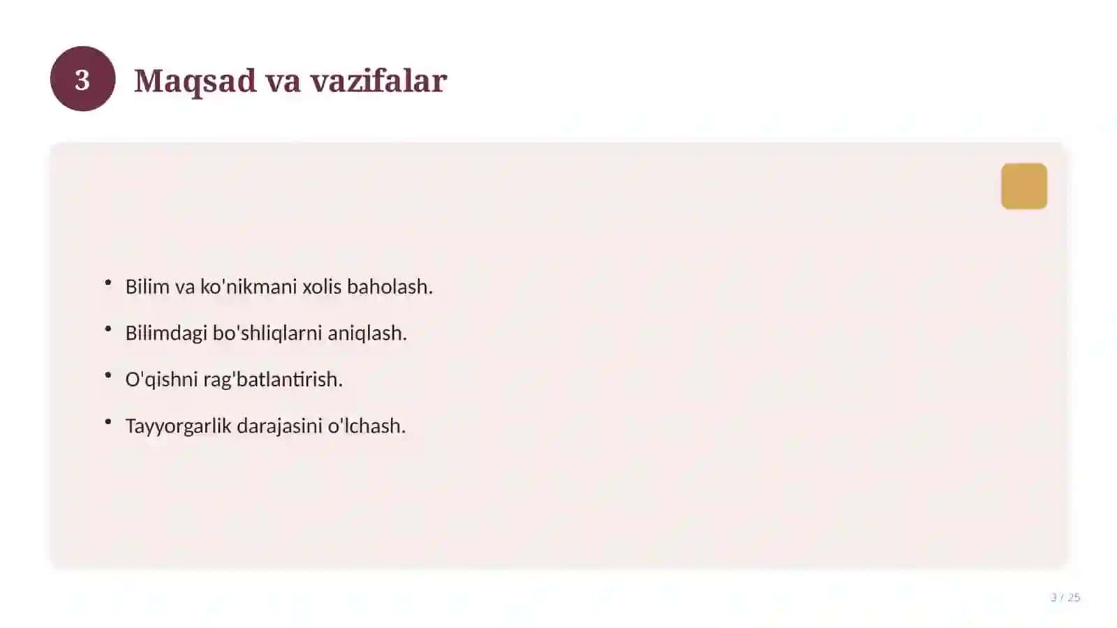 O'zbekiston tarixi fanidan 7-sinf test savollari to'plami 3