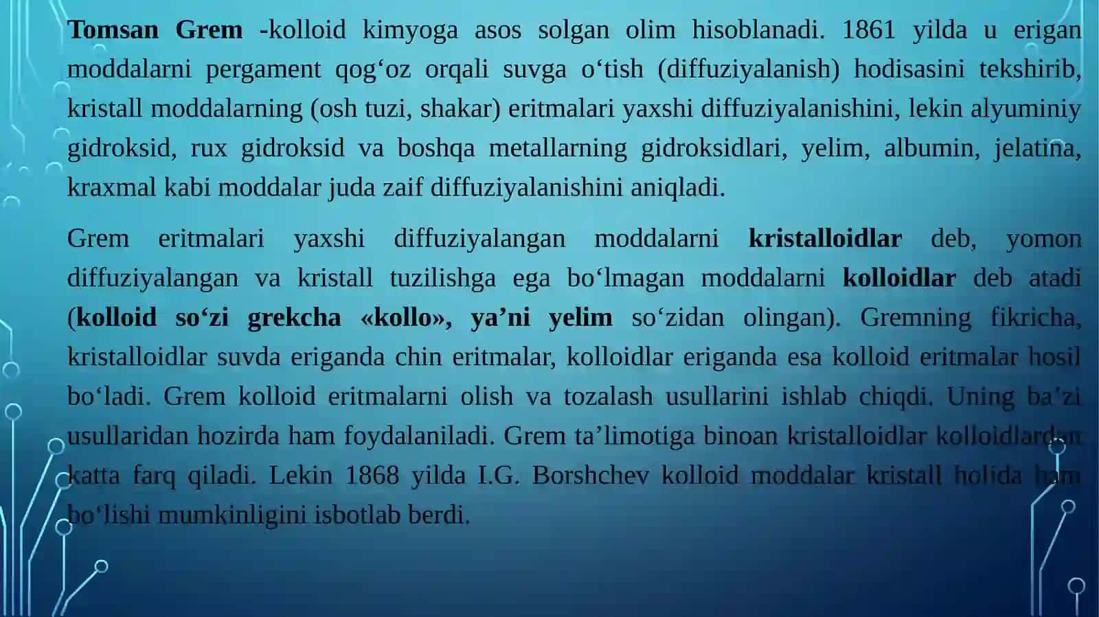 Kolloid eritmalar 3